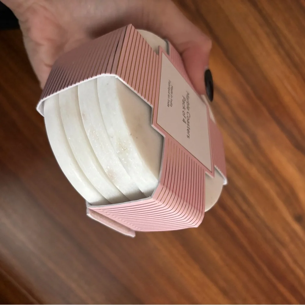 Marble Coasters Pack of 4